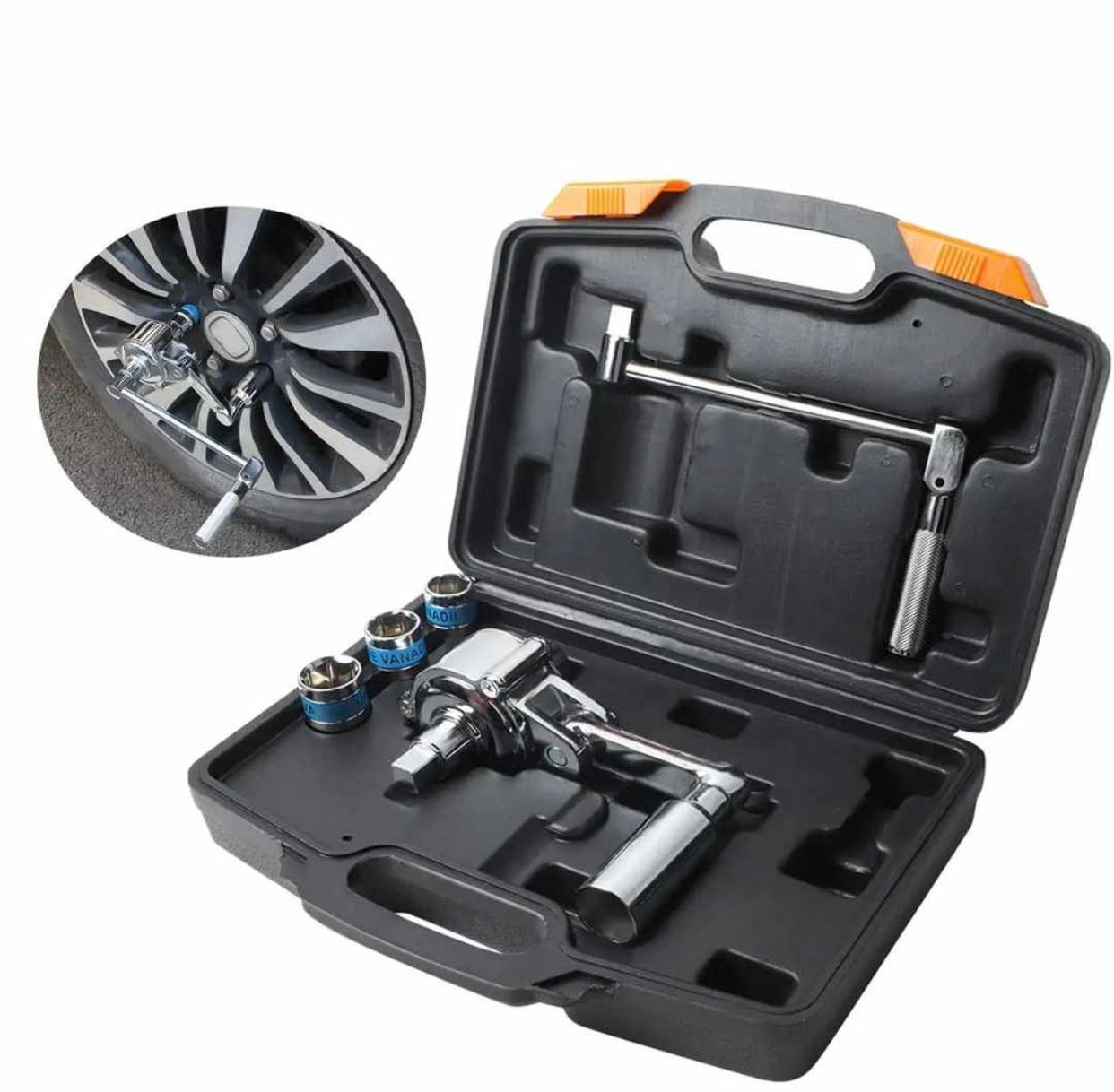 llave multiplicador de torque para llantas de automoviles