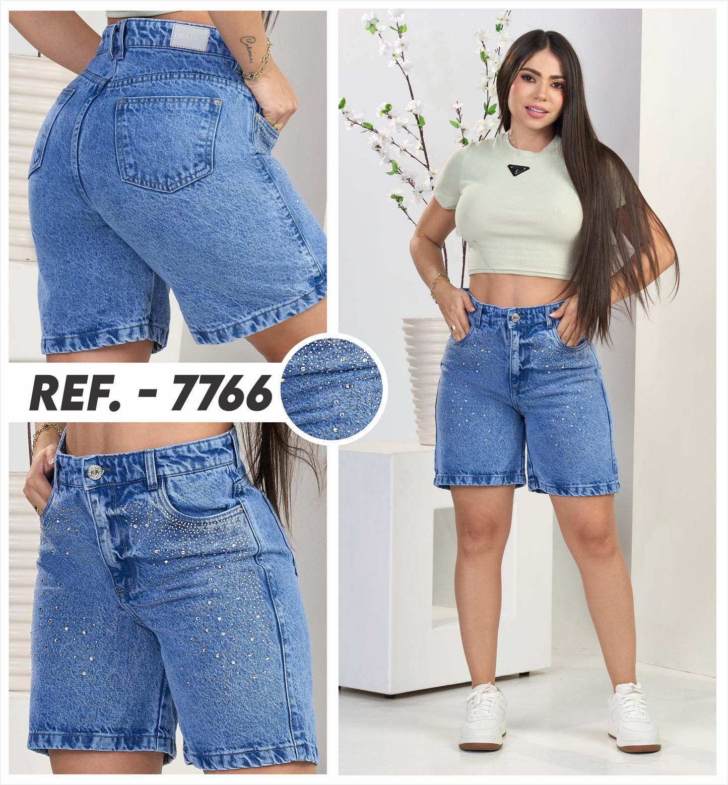 short bicicletero en tela rigida