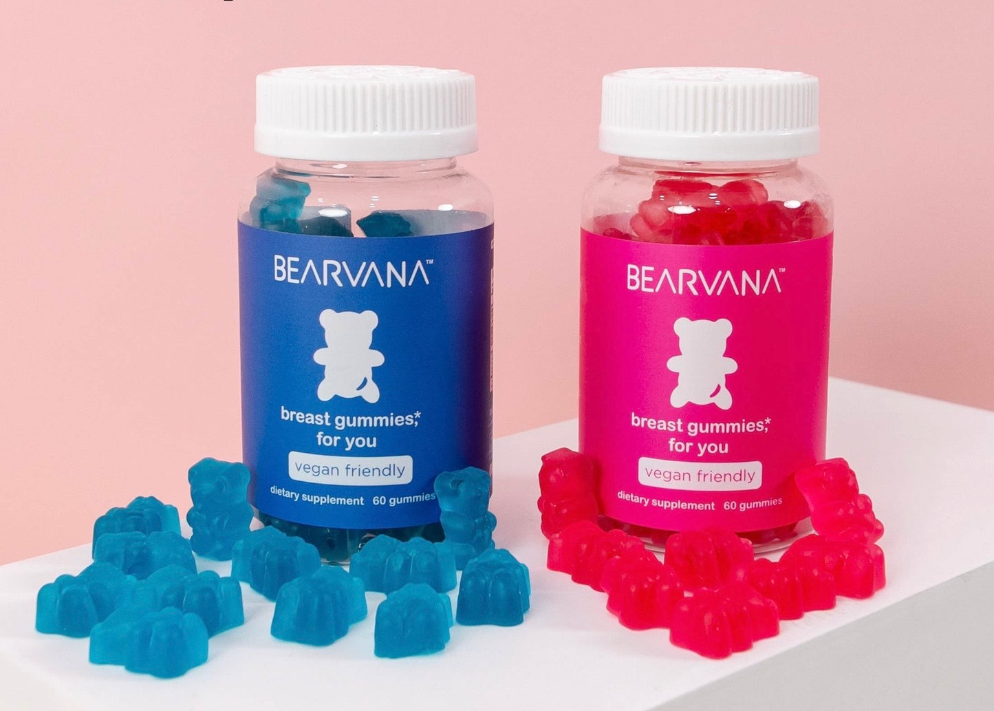 Gran Combo Gomas X2 Bearvana Booty Breast Glúteos Más Grandes Y Firmes