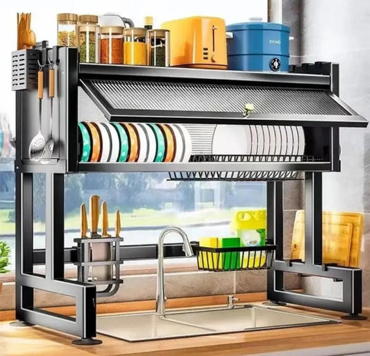 Escurridor de Platos con Tapa