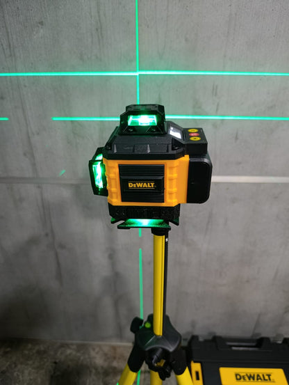 Nivel Láser Profesional 360° con Trípode y Accesorios