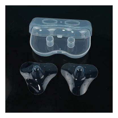 pezonera en silicona para lactancia materna con estuche