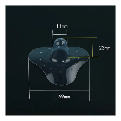 pezonera en silicona para lactancia materna con estuche