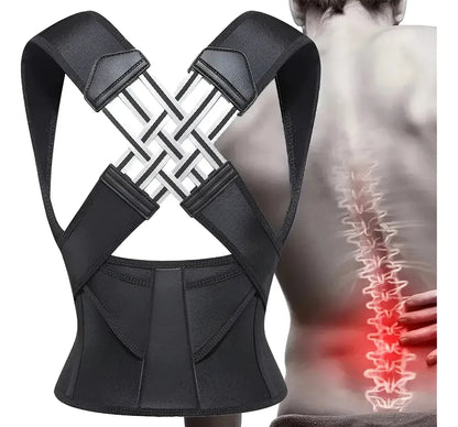 “Corrector Postura Ajustable: Ideal para Hombres y Mujeres”