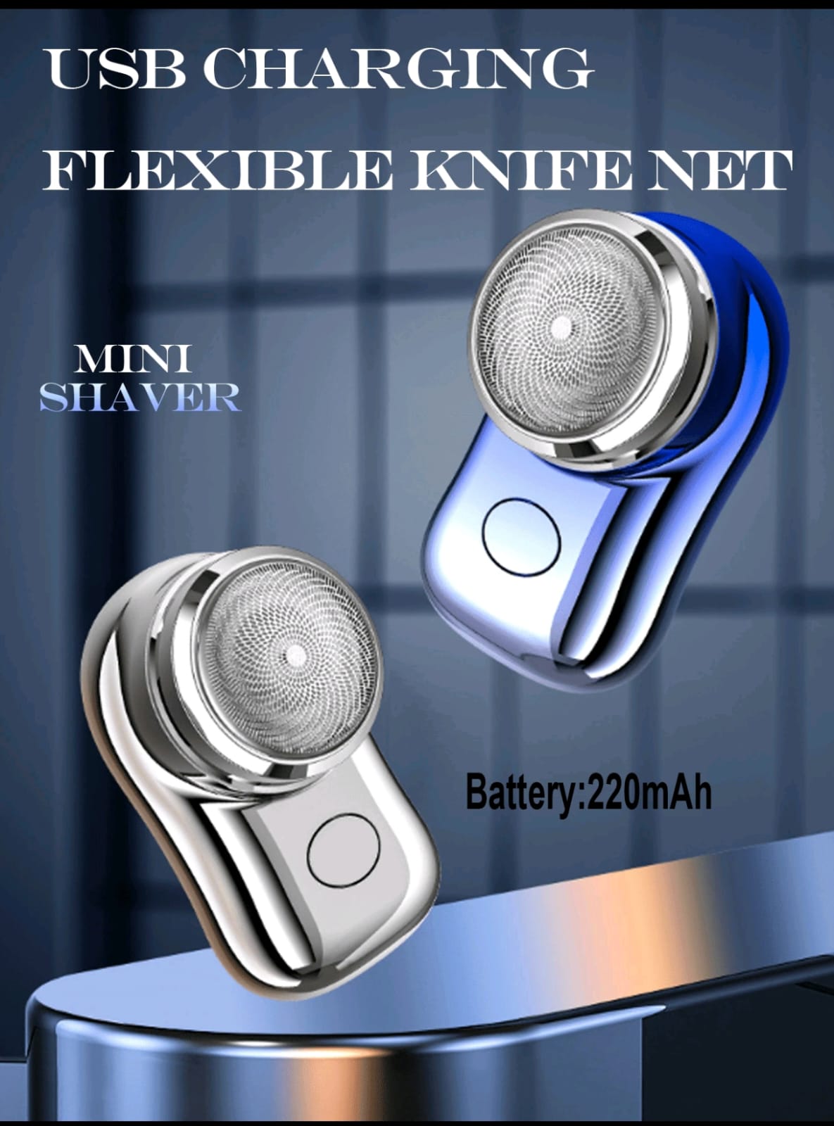 GRAN OFERTA DE MINI AFEITADORA INALAMBRICA RECARGABLE 2X1