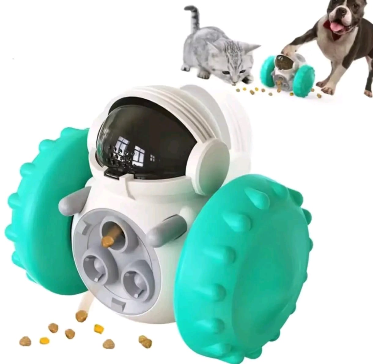 JUGUETE INTERACTIVO DISPENSADOR DE COMIDA