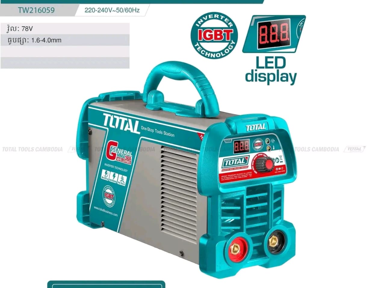 Soldador Inver 160amp Total