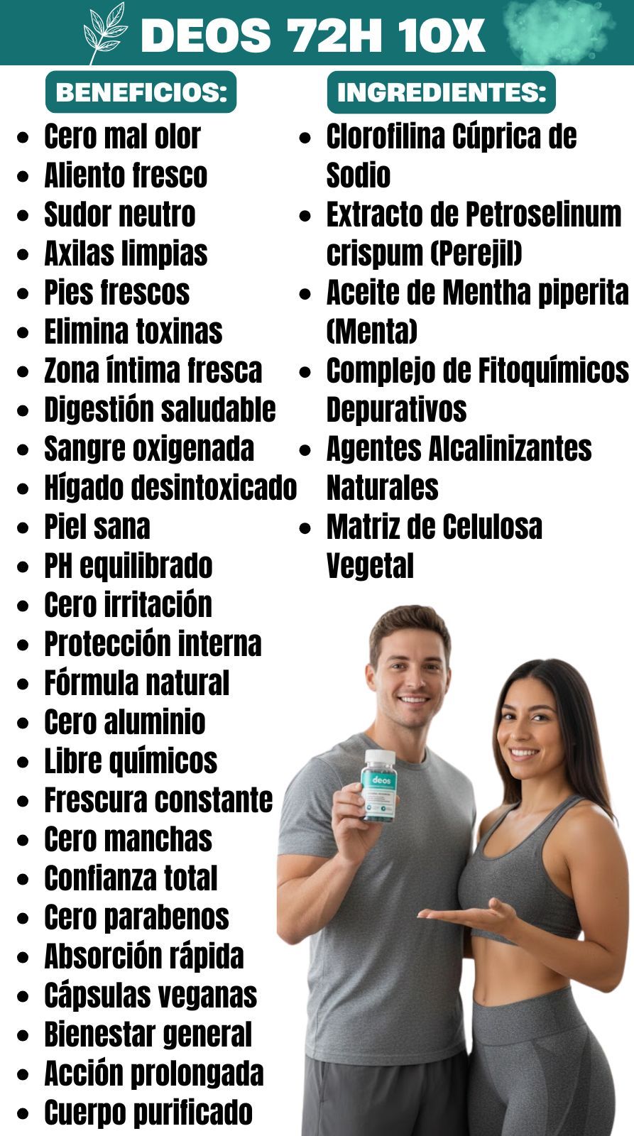 combo 2x1 Deos Suplementos Desodorantes Original
