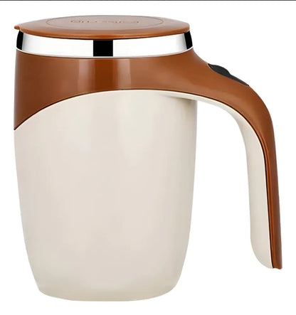 Taza De Cafe Inoxidable Automezclable