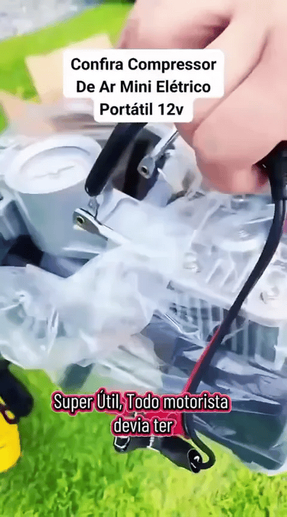 Compresor de Aire Doble Pistón 12V – Potente, Rápido y Portátil
