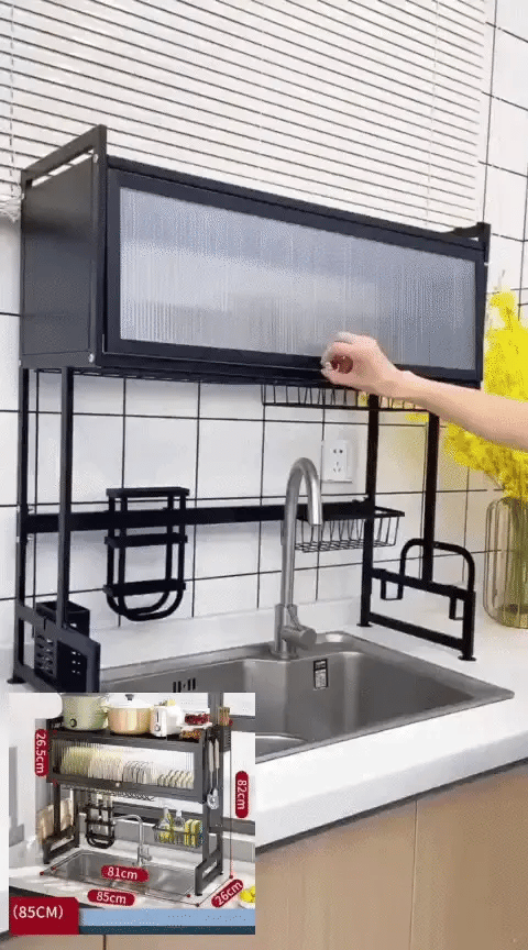 Escurridor de Platos con Tapa