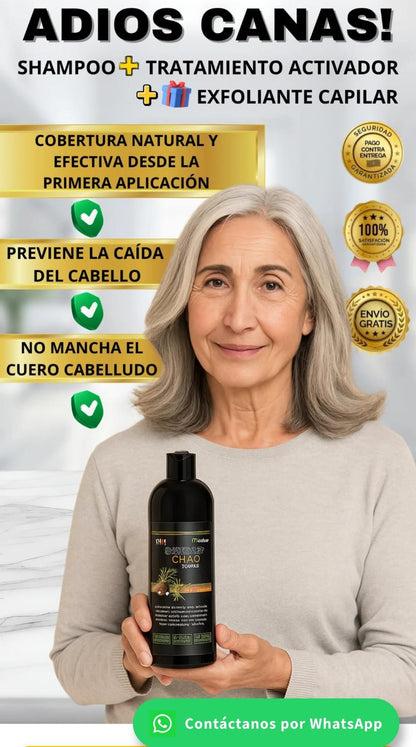 oferta shampoo chao canas +tratamiento y obsequio
