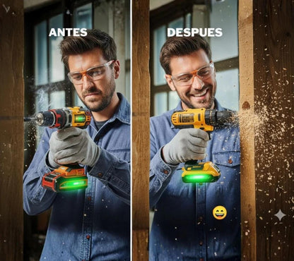 💥 OFERTA TALADRO Dewalt Mandril Metálico de Media INALAMBRICO 68V + 34 ACCESORIO INCLUIDOS