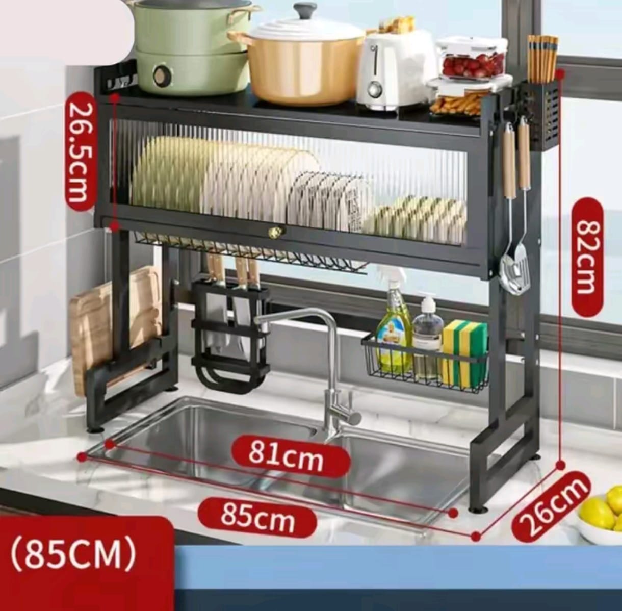 Escurridor de Platos con Tapa