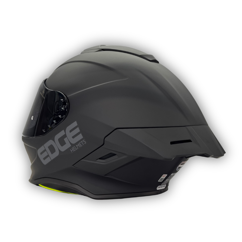 Casco Edge Shanghai Negro Mate