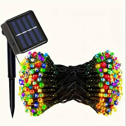 🌞OFERTA IMPERDIBLE! Luces Solares 20 m — Ilumina y ahorra 💡